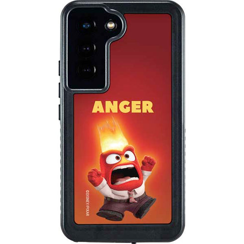 Disney Inside Out Anger Portrait Galaxy S24 Waterproof Case